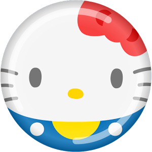 子供向けぬりえ 心に強く訴えるキティ ちゃん 無料 ゲーム