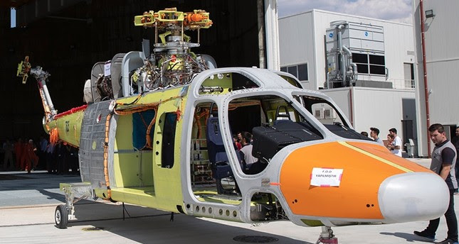 Prototype of the T625 Multirole Helicopter (TAI/AA Photo)