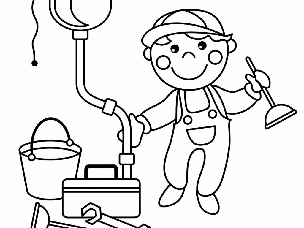 Plumber Cartoon Images For Kids