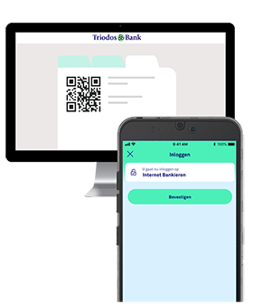 Triodos Mobiel Bankieren app op de Fairphone