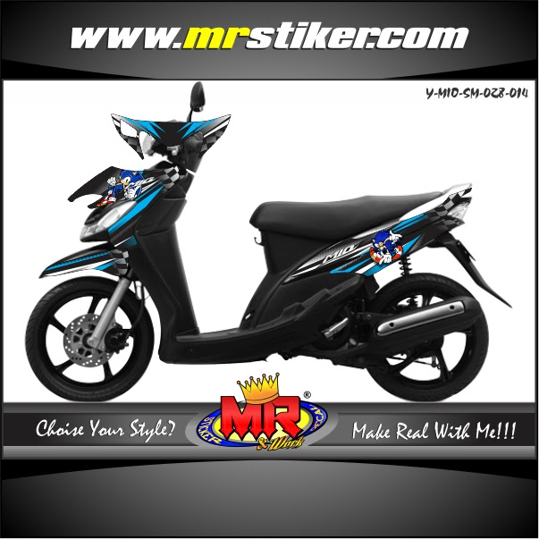 50 Stiker Motor Sonic Terpopuler 