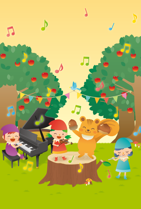 最高のイラスト画像 無料ダウンロード森 背景 フリー イラスト