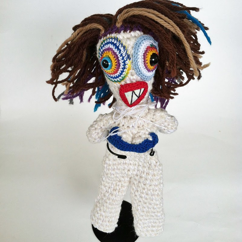 Crochet Lady WIP... where are my pants? by Knot By Gran'ma Crochet Lady WIP... where are my pants? by Knot By Gran'ma