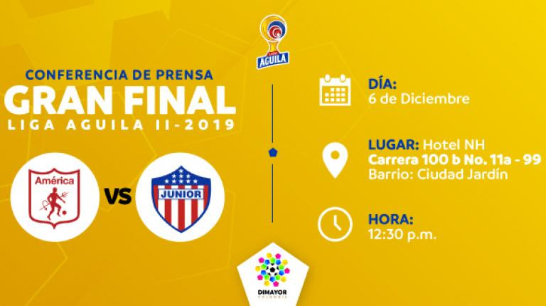 En partido jugado en el estadio pascual guerrero, américa de cali y junior no se hicieron daño por 'semis' de. Conferencia De Prensa Oficial Dimayor America De Cali Vs Junior Fc Junior De Barranquilla