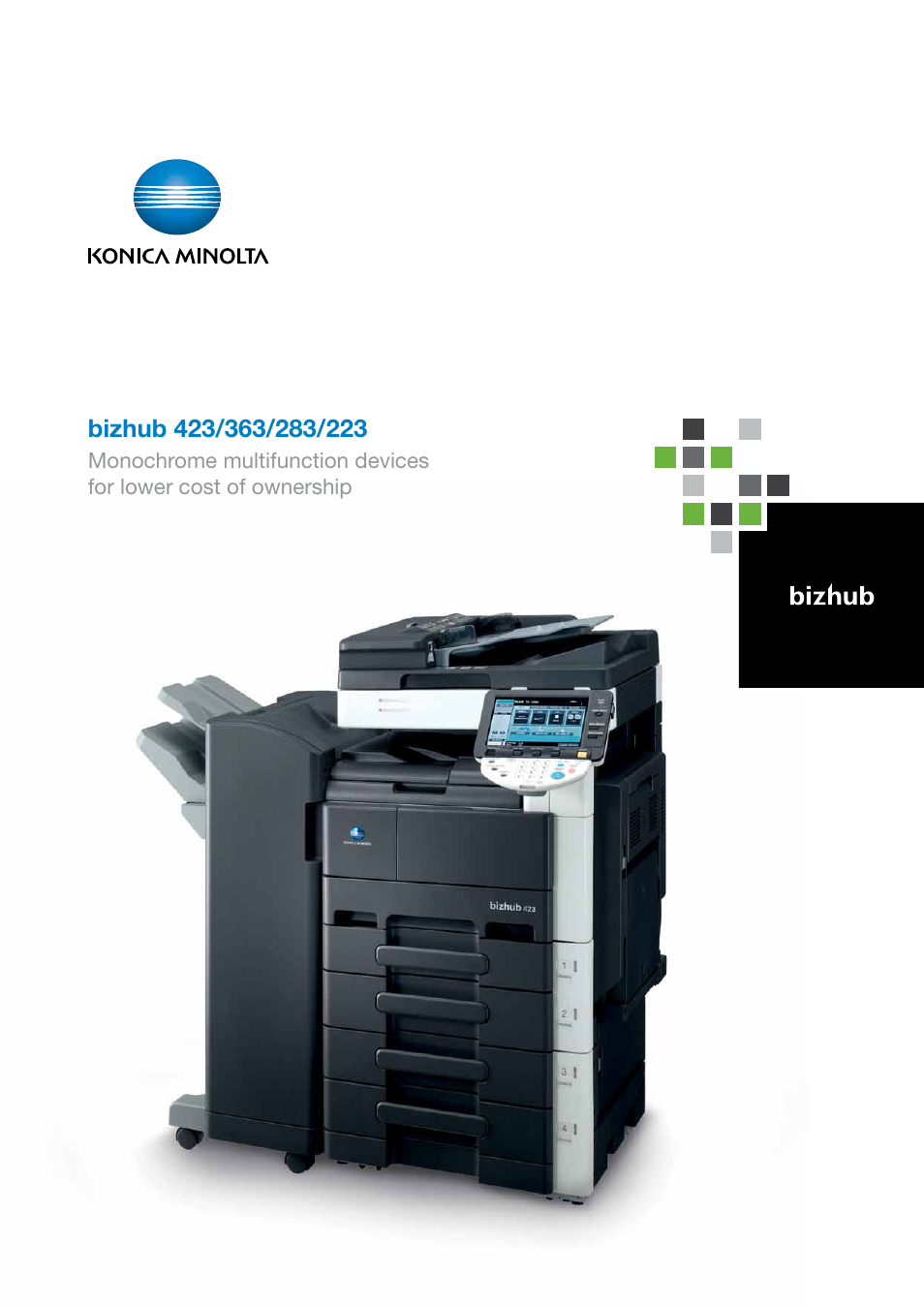 Minolta Bizhub 283 Driver : Konica Minolta Bizhub C3850FS ...