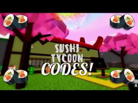 Cao32 Tv Sushi Tycoon Codes Subscribe For More Codes - roblox youtube tycoon codes