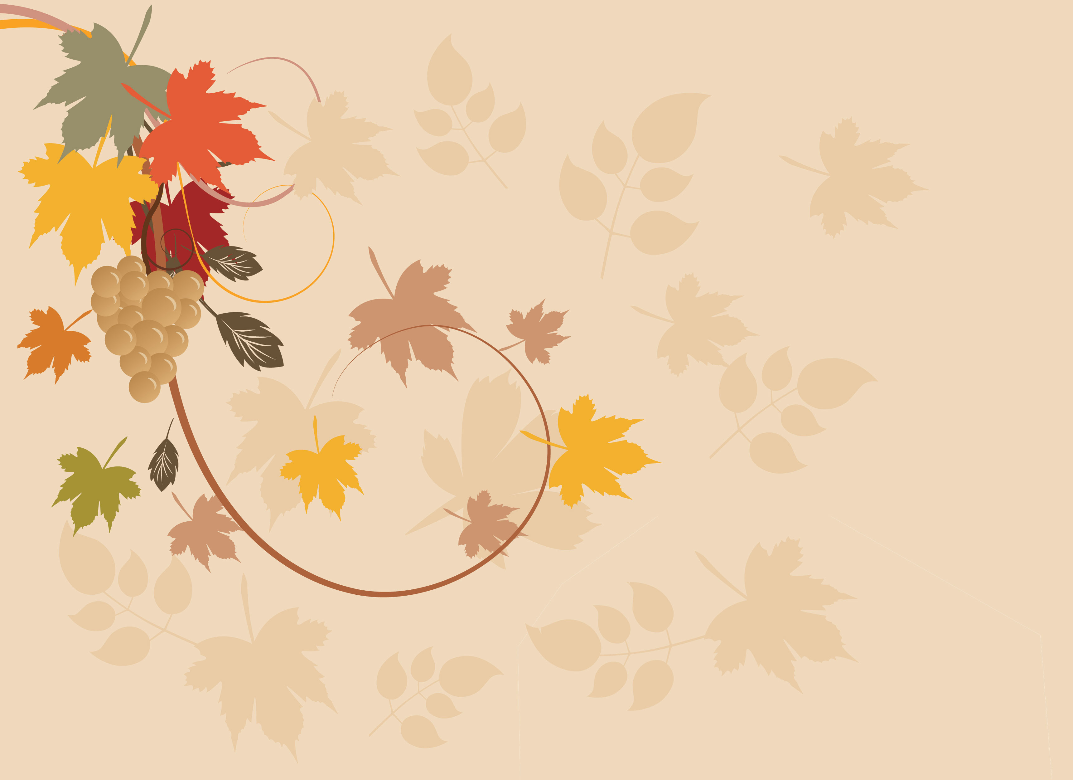 無料イラスト画像 最高かつ最も包括的な背景 おしゃれ かっこいい 秋 イラスト