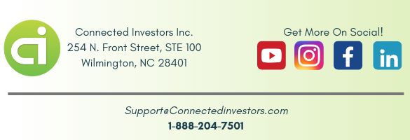 Connected Investors Social Footer