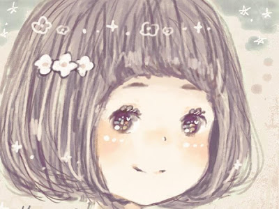 動物画像無料 ボブ 女の子 イラスト 手書き