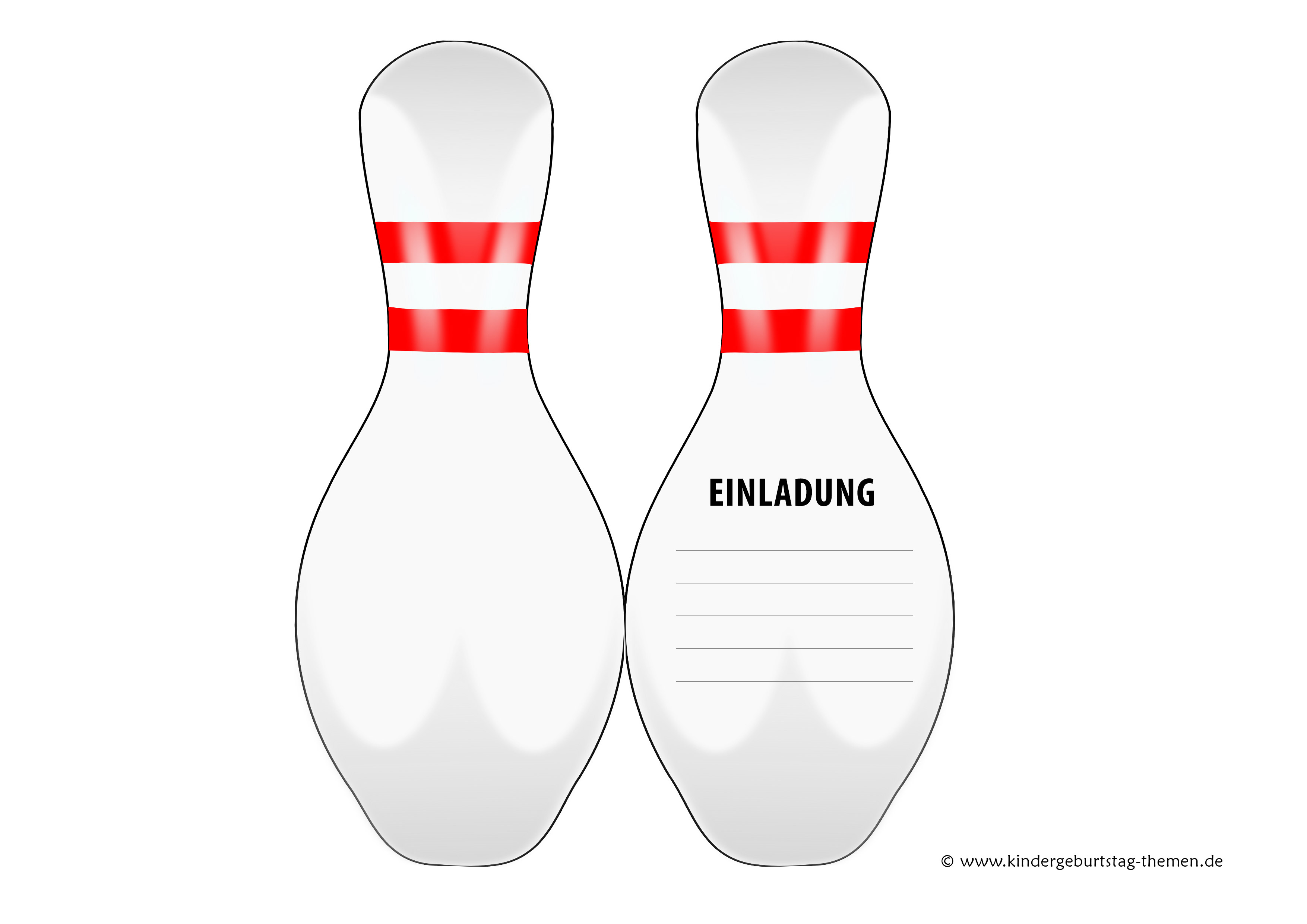 Wie du die app am besten nutzt, zeigen wir dir hier. Einladung Kindergeburtstag Bowling Kegeln Kostenlose Vorlagen Der Einladungskarten Zum Ausdrucken