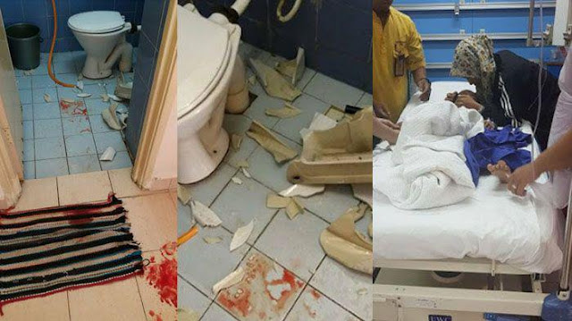 Masuk Kamar  Mandi  Sudah Penuh Darah Ibu ini Tiba tiba 