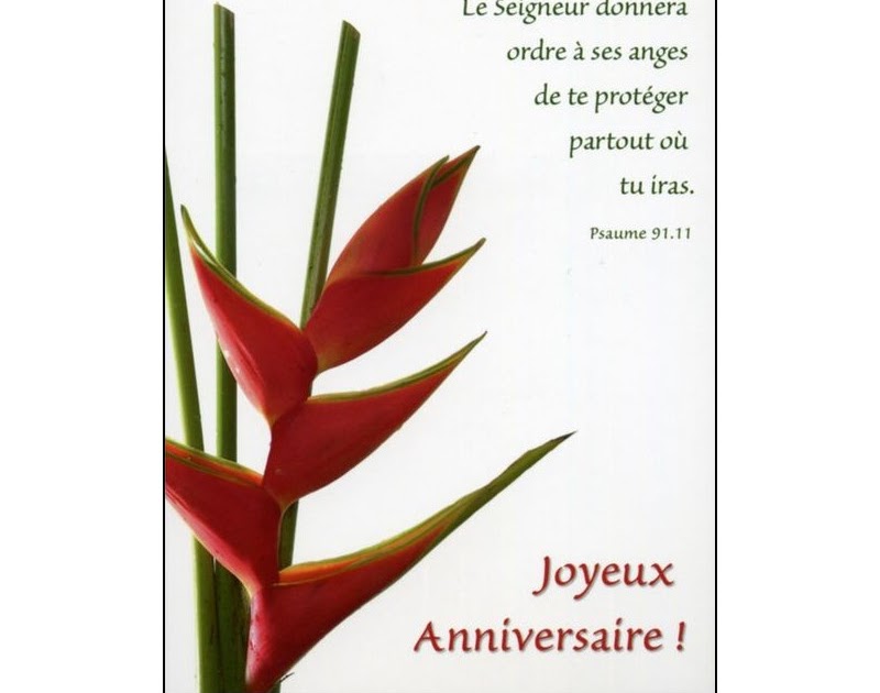 Souhait Danniversaire Avec Verset Biblique Tobie