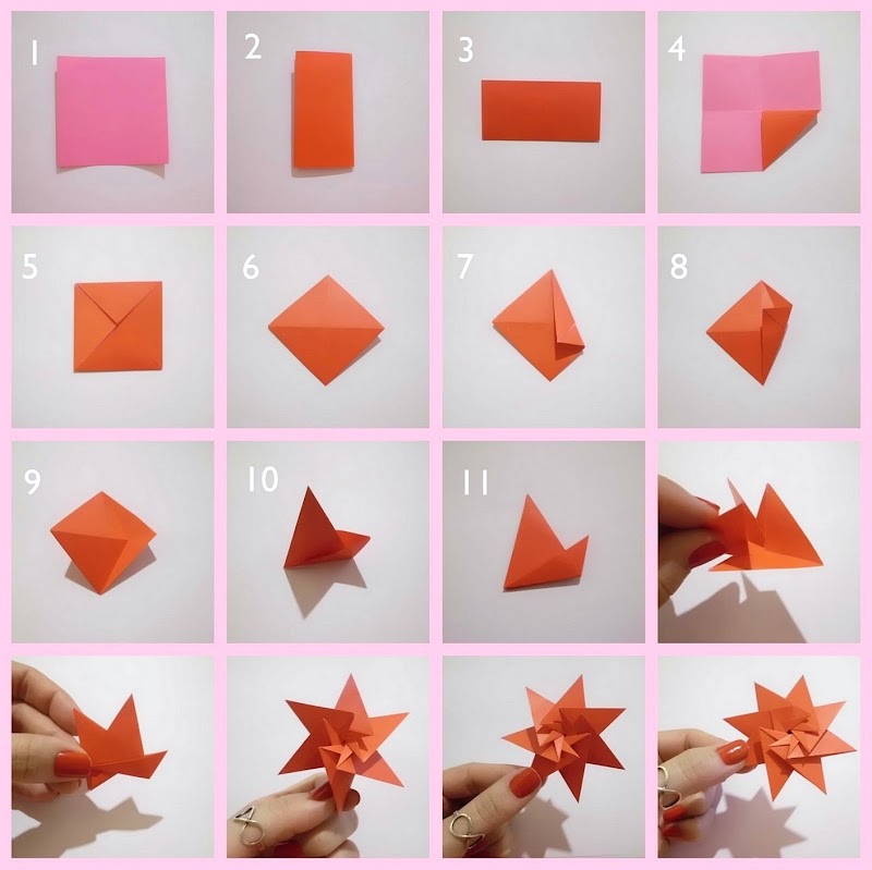 58+ Hiasan Kamar Origami Mudah