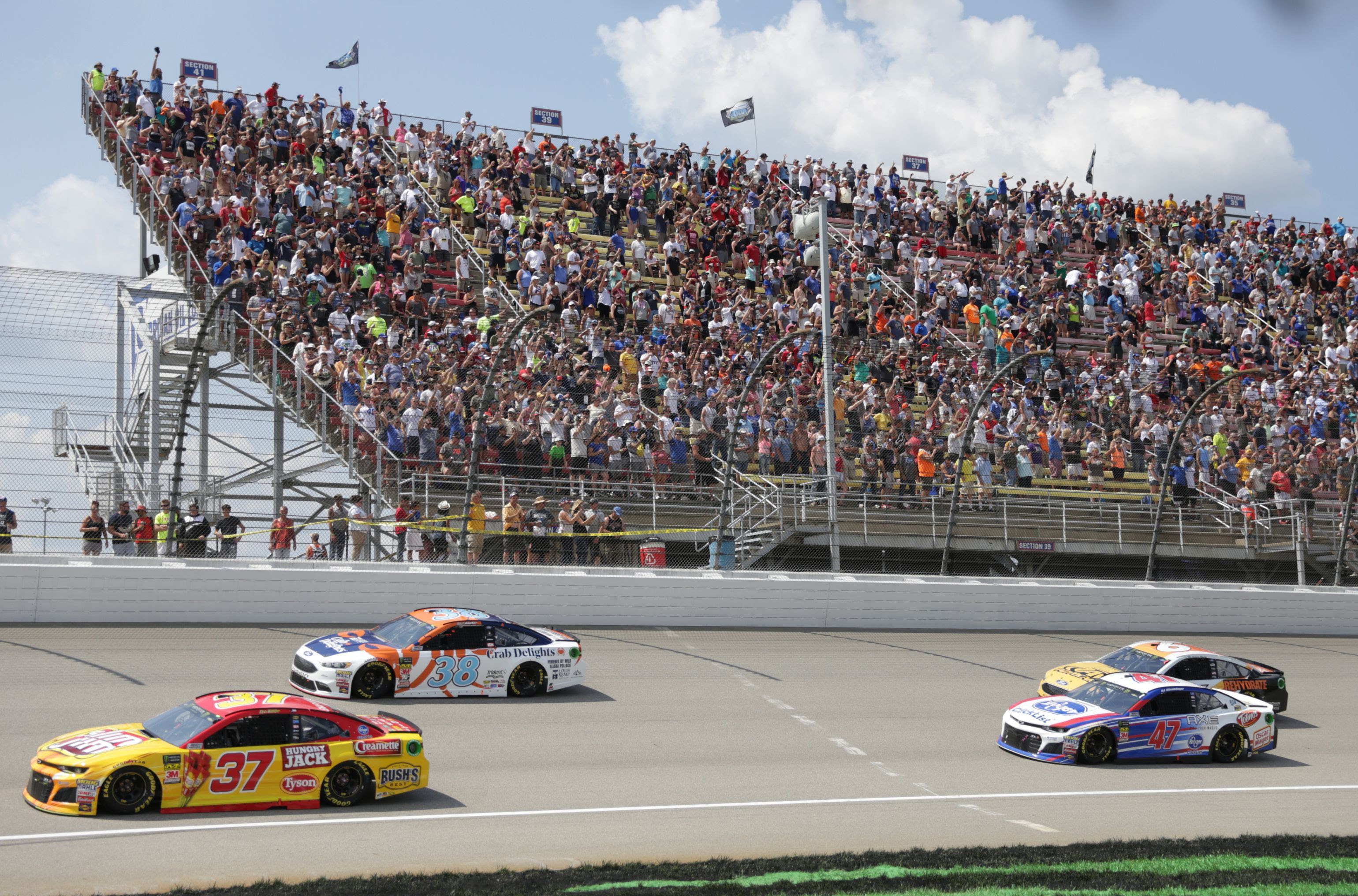 Superspeedway racing doesn't really give us a clear picture of how the new race package for 2017 will handle until this weekend will be the first true application of changes put into place this year when it comes to the downforce. Nascar Postpones June Races At Michigan International Speedway Mlive Com