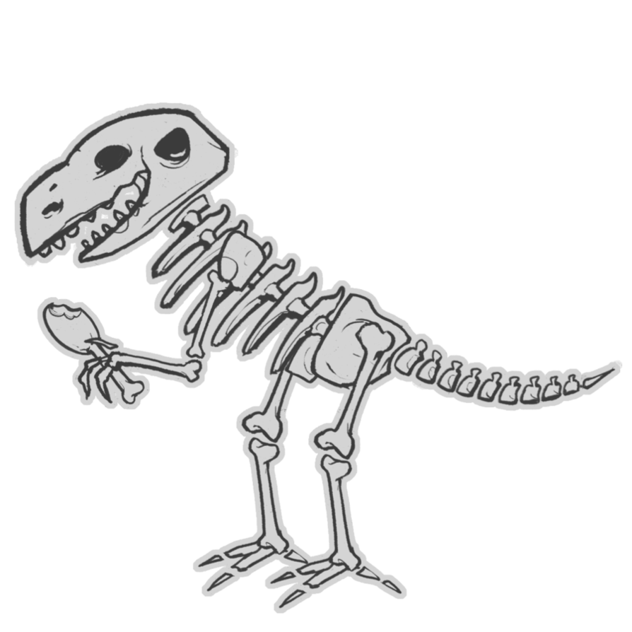 Plus your entire music library on all your devices. Simple Dinosaur Skeleton Clipart Clip Art Library