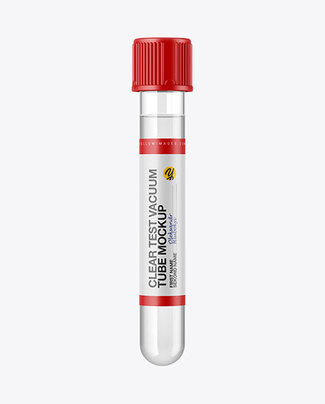 Download Clear Test Tube Mockup Psd