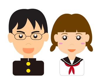 ほとんどのダウンロード 学生 イラスト フリー かわいい かっこいい無料イラスト素材集