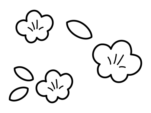 無料印刷可能花 イラスト 白黒 シンプル すべての美しい花の画像