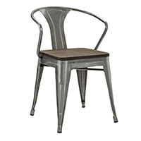 Casual dining room arm chair.