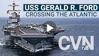 Supercarrier: crossing the Atlantic ocean on the 🇺🇸 USS Gerald Ford