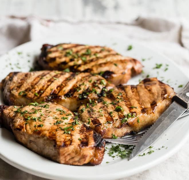 Boneless Center Cut Pork Loin Chops Recipe : Usually toward the head of the loin above the loin ...