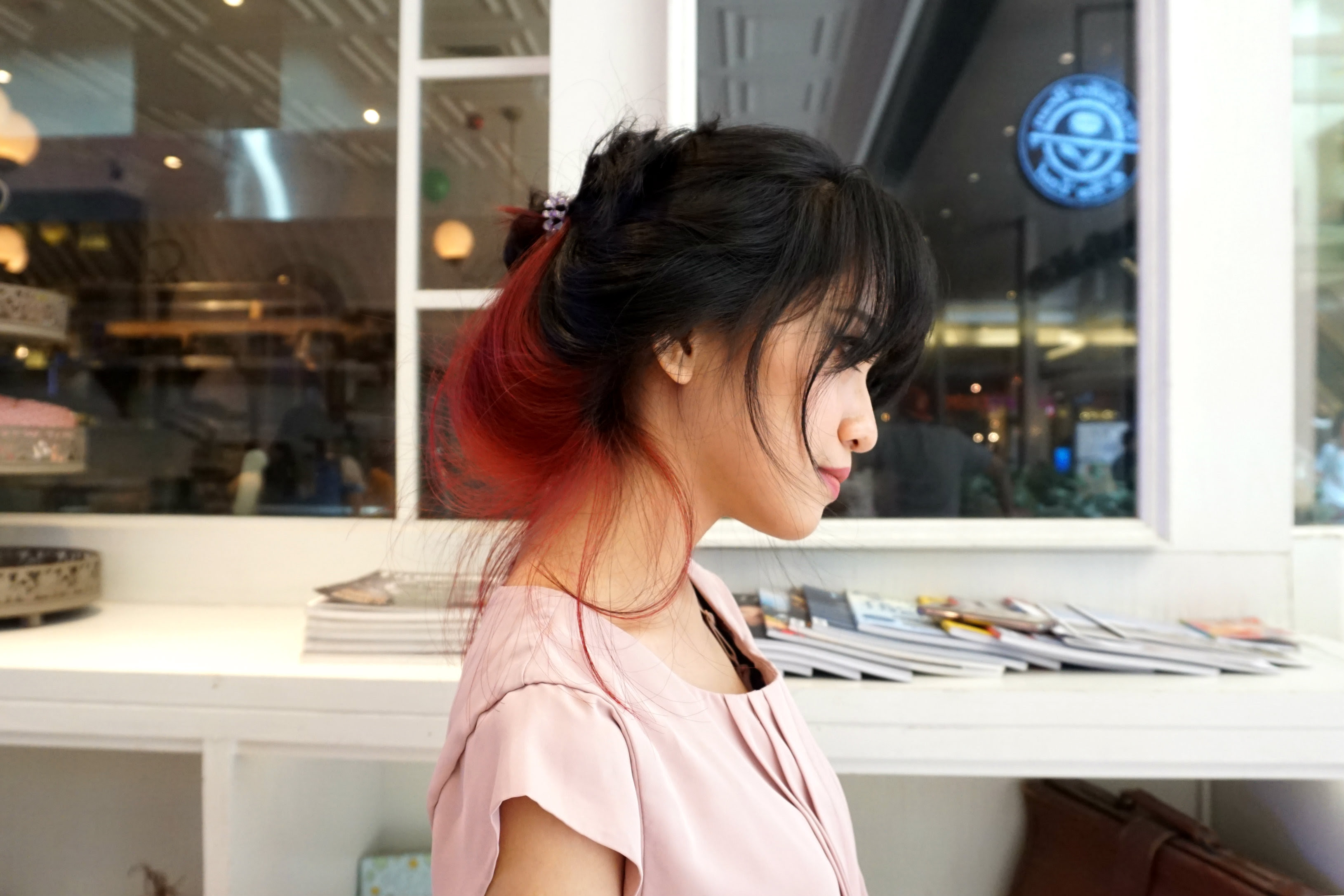 Mewarnai Rambut  Pendek Gambar Mewarnai Gratis