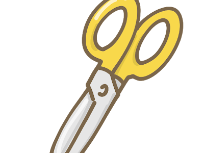 [最も選択された] かわいい はさみ イラスト 手書き 146534