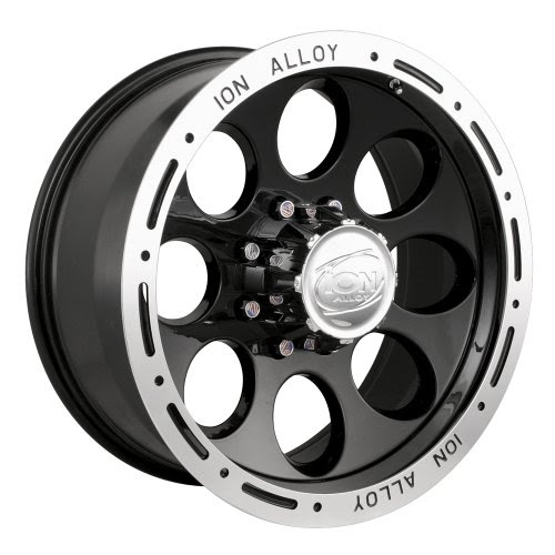 zonzon: Ion Alloy 174 Black Beadlock Wheel (15x10"/5x120.65mm)