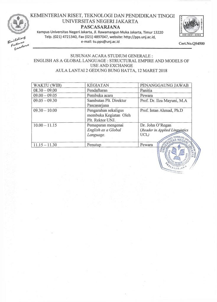 Contoh undangan tpq rapat akhirussanah wali murid lomba dan kepentingan lain guna informasi tentang download contoh undangan tpq tpa untuk kegiatan lomba, akhirussanah, rapat pengalaman saya pribadi dalam menerima surat undangan ataupun yang lainnya, biasanya saya. Undangan Kuliah Umum Tanggal 12 Maret 2018 Pascasarjana
