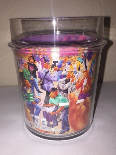 San plastic pebble optic tumbler in clear (case of 24). Camel Smokin Joe Cup Thermo Serve Mug Tumbler Joes Place Vintage W Box Modern 1970 Now Collectables