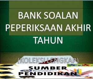 Soalan Peperiksaan Akhir Tahun Sains Tahun 5 2019 