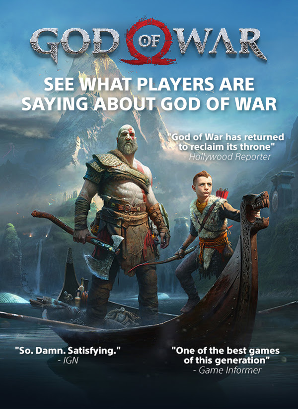 GOD OF WAR | Only On PlayStation® | SEE WHAT PLAYERS ARE SAYING ABOUT GOD OF WAR