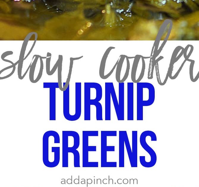 Cracker Barrel Turnip Greens Recipe
