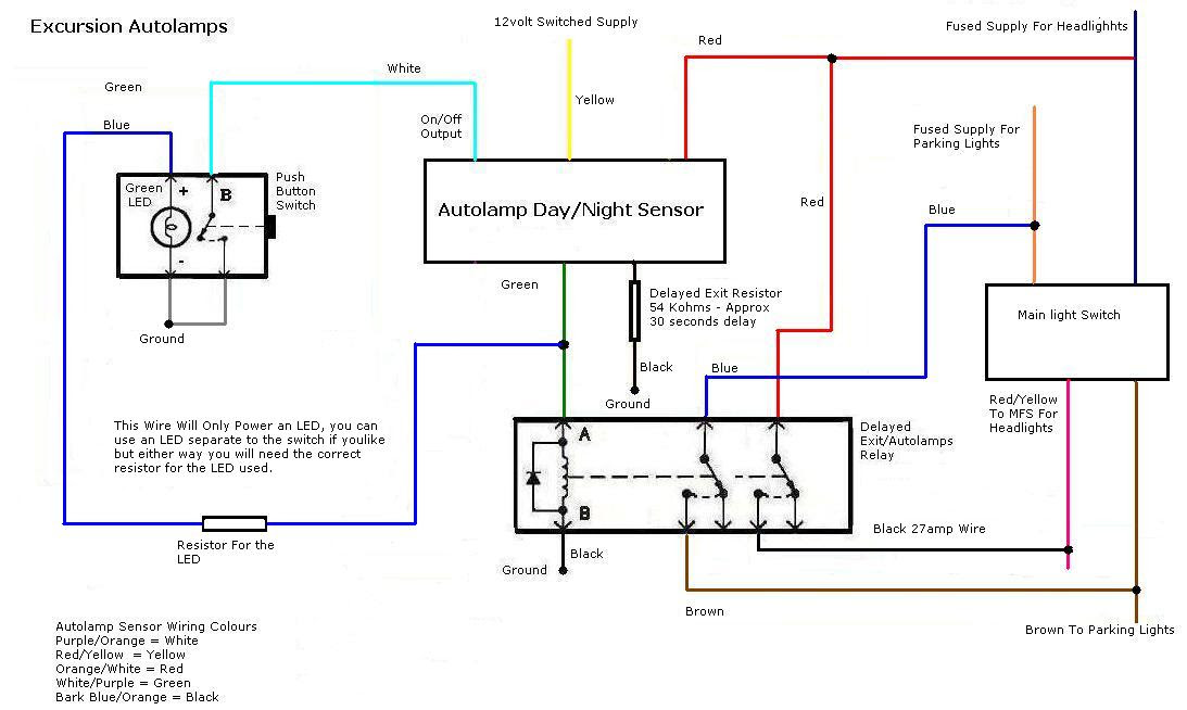 Circuit Electric For Guide: 2004 f350 headlight wiring diagram
