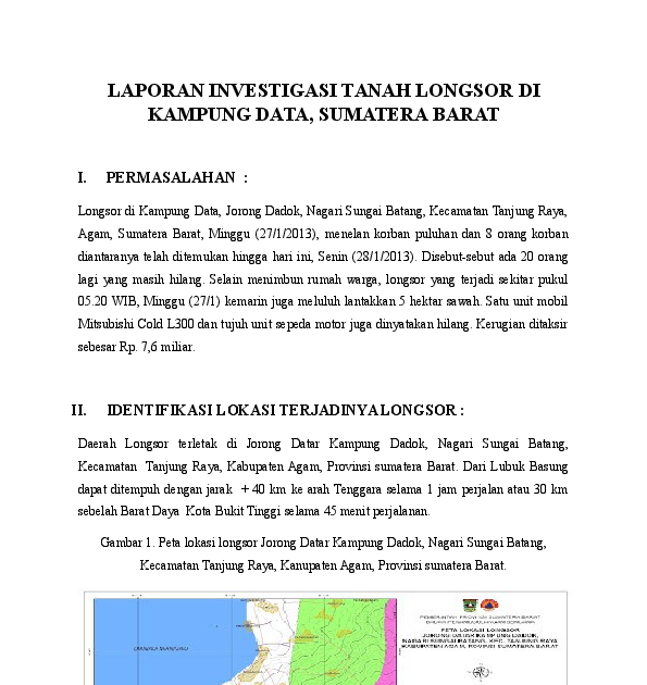 Contoh Cerita Bergambar Tentang Bencana Alam / Cara Membuat Kliping Tentang Bencana Alam ...