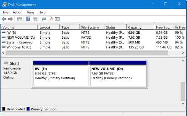 Hey guys, looking for a video tutorial for creating the micro sd card partition easily? Creating Multiple Partitions On A Usb Drive In Windows 10 Windows Os Hub