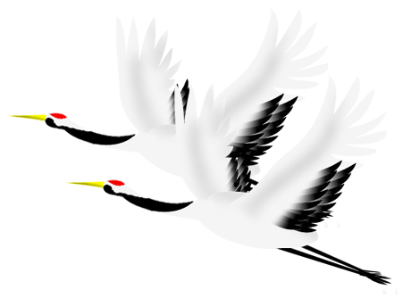 すべての動物の画像 ぜいたく鶴 イラスト
