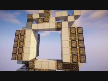 75 マインクラフト 自動ドアの作り方 マインクラフト画像