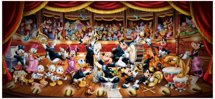 Maybe you would like to learn more about one of these? Disney Orchestra Panorama 13200 Piece Jigsaw Puzzle Clementoni Eden Hunter Collectibles