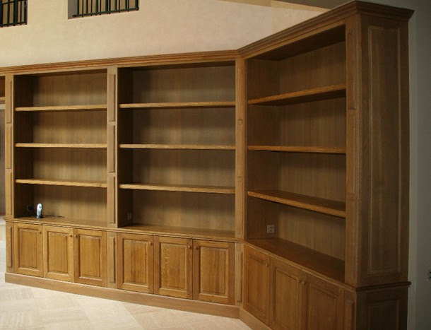 librerie su misura angolari in legno cagliari