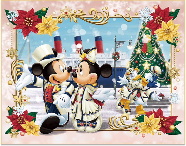 トップ100ディズニー クリスマス 壁紙 イラスト ディズニー画像