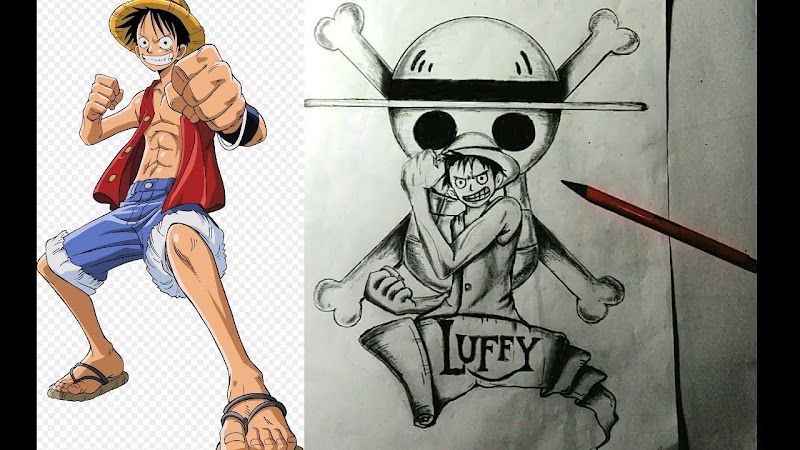 Inspirasi Baru + Sketsa Tulisan One Piece