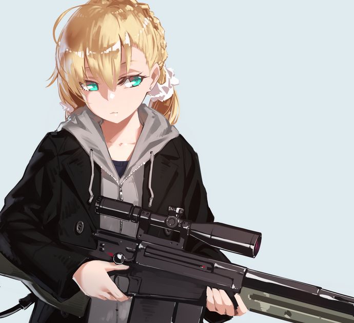 99以上 イラスト Pixiv クール 銃 かっこいい 女の子 イラスト Combrojosfnny