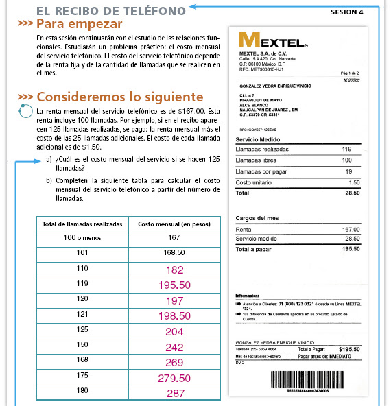Libro De Matematicas De Telesecundaria 3 Grado Volumen 1 ...