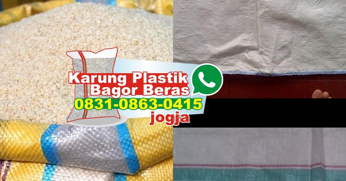 O831 O863 O415 wa Pabrik  Karung Plastik  Bagor Murah 