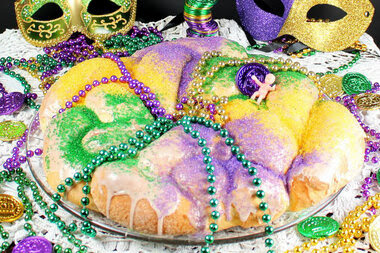 King's Cake for Mardi Gras