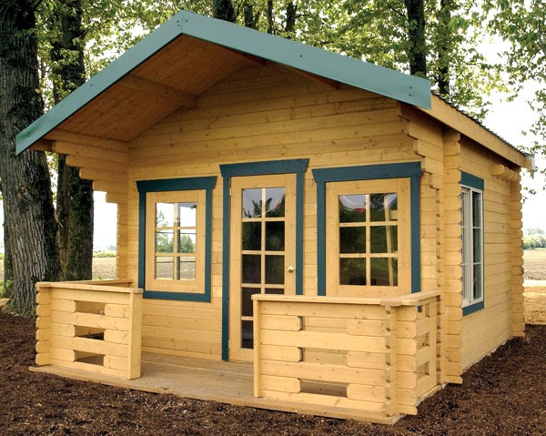 10' x 12' deluxe modern garden storage shed plans, design