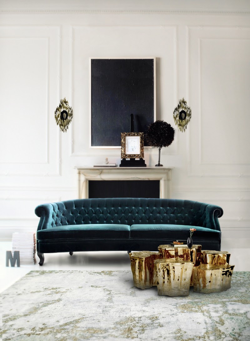 By keeping things white and one side full of glass window in different size gives a homey feel to the living room. Coffee And Side Tables 60 Ideas For Your Living Room