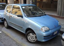 Image result for old blue fiat hatchback