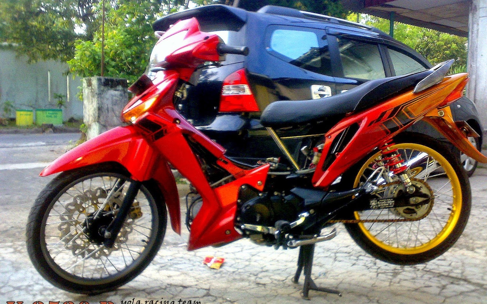 Foto Modifikasi Motor Revo Fit Injeksi Terkeren Dan Terbaru